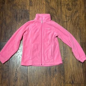 Girls Pink Columbia Jacket